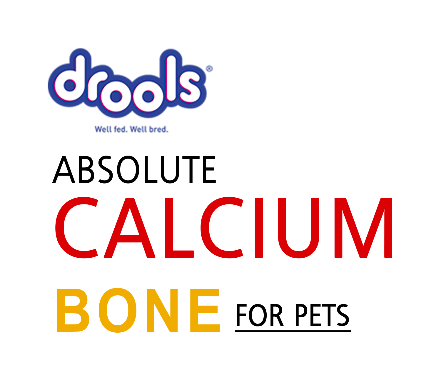 Drools Absolute Calcium Bone For Pets 300 gm (Dog)