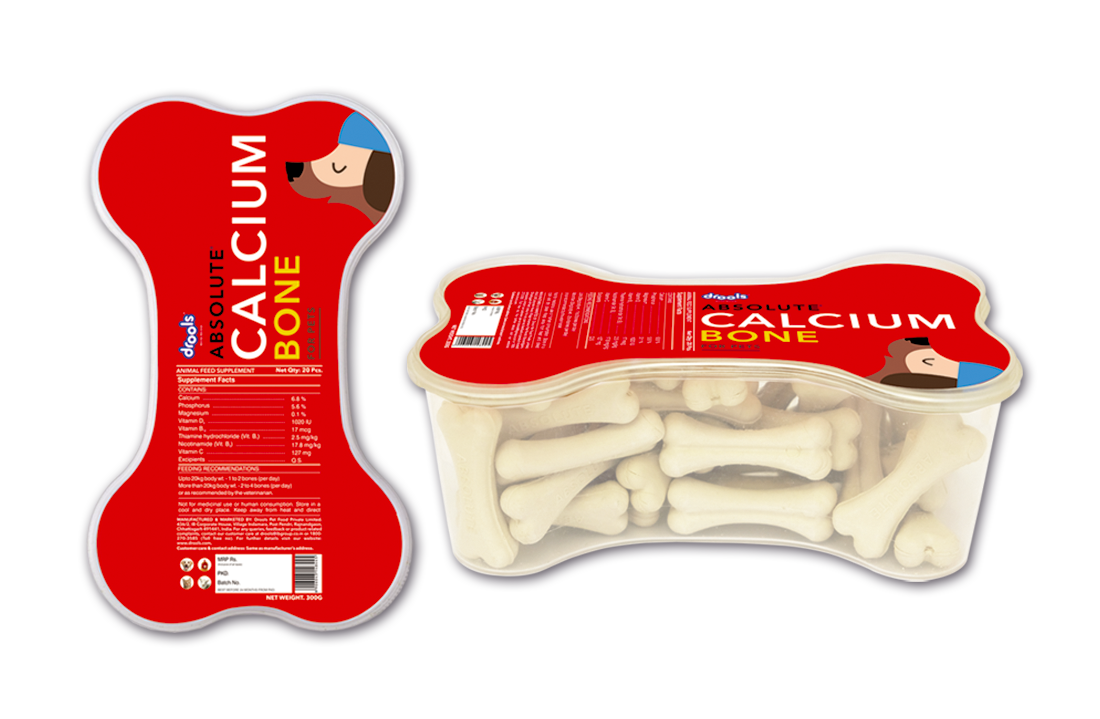 Drools Absolute Calcium Bone For Pets 300 gm (Dog)